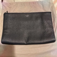 Pelle Morbida Blue Clutch