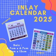 Inlay Calendar 2025 inlay kalendar 2025 inlay kalendar kuda 2025 horse kalendar 2025