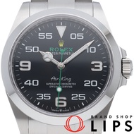 Rolex Air-King Watch 126900, Box, Warranty, Stainless Steel, Men's Watch, Black, Excellent Condition