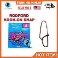 ROD FORD Hook-On Snap Swivel (2007) Rodford Fishing Snap Fishing Swivel Kekili Kili Rodford Fishing 