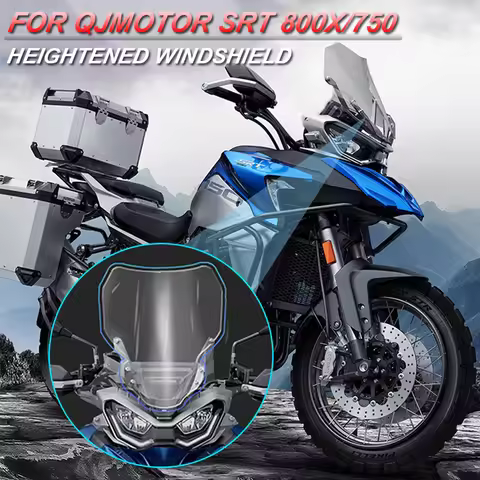 For QJMOTOR QJ SRT800 SRT750 QJ750-7A Windshield 750X 800X QJ SRT 800X SRT800X Accessories Motorcycl