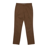 GIORDANO Men's Low Rise Slim Tapered Khaki Pants (01114048) - 82 - Winter Oak