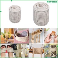 [Hevalxa] Natural Cotton Rope Strong for Pet Toys Rope Basket Tug of War