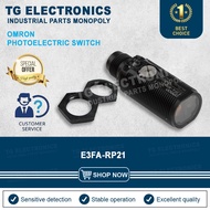 Omron specular reflective photoelectric sensor, cylindrical sensor, 100 mm - 4 m detection range E3F