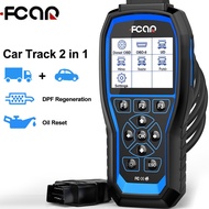fcar f506 pro 24v heavy trucks obd2 hobd scanner for hino fuso ud isuzu diesel pickup bus excavator 
