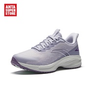 ANTA  Women Gazelle Running Shoes -Grey/ Dusty Purple (Kasut Larian Perempuan)