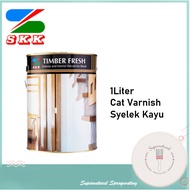SKK Timber Fresh 1L Cat Varnish untuk Kayu | Varnish for Wood