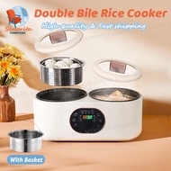 Multi function Double Bile Rice Cooker For Household Intelligent Reservation Mini Electric Food Cooker Kitchen appliance