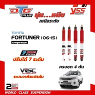 โช๊คอัพYSS DTG PLUS ใส่รถยนต์ FORTUNER ( 06 - 15 ) ระบบ Twintube