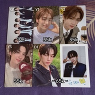 PHOTOCARD OFFICIAL TWS YOUNGJAE DOHOON SG25 GROUP