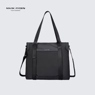 MARK RYDEN Men's Tote Bag Water Repellent Multi-Layer Pockets Ykk Zipper Unisex Travel Messenger Bag