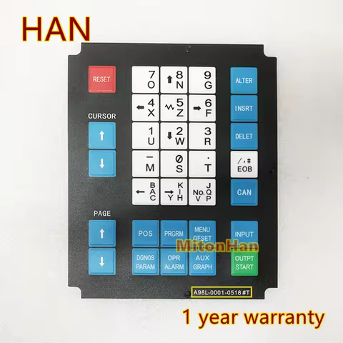 Brand New For Fanuc OT - A98L-0001-0518#T A98L-0001-0518#M 02 Membrane Keyboard Film A98L-0001-0518 