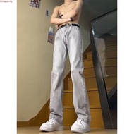 Baggy Jeans Lelaki Seluar Jeans Baggy Style Lelaki Raw Denim Jeans Seluar Denim Seluar Panjang Koyak