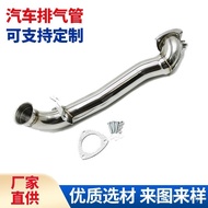 R55r572007Suitable for Exhaust Exhaust Pipe Stainless Steel Exhaust Pipe Modified Muffler r56 Car EO