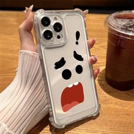 Funny Expression Casing For Samsung Galaxy S25 Plus Ultra S25+ A36 A16 A06 M35 M55 F55 C55 F15 M15 A