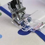 Adjustable Bias Binder Binding Foot Singer Janome Epal Bro Sewing Machine / Tapak Mesin Jahit Mudah 
