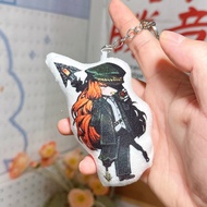 10cm Stuffed Plush Pendant COS Game Limbus Company Ishmael‌ Cartoon Cotton Doll Children Adult Fan's