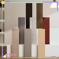 YEW Skirting Line, Wood Grain Self Adhesive Floor Tile Sticker, Living Room Windowsill Waterproof Waist Line