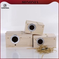 [SONONIA] Parakeet Nest Boxes Budgie Nesting House Breeding Box for Lovebirds Parrot