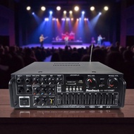 Sunbuck Bluetooth EQ Amplifier Karaoke Mixer Audio FM - AV-MP326BT - Black