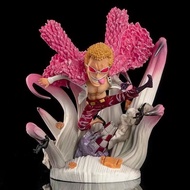 [Hot Sale] One Piece GK Shichibukai Series G5 Doflamingo Red-Haired Sabo Hawkeye Luo Q Version Figure Model Decoration Birthday Gift