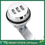 3 Digit Combination Cam Lock 30mm Keyless Password Lock Mailbox Cabinet Mechanical Locks for Mailbox