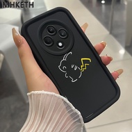 MHKETH Case For OPPO Reno 12F 4G 12F 5G F27 5G Simple Cartoon Animation Shockproof Phone