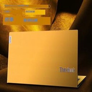 促銷特價聯想ThinkBook14/16+貼紙2024款16p/14P筆記本保護膜E15電腦外殼貼膜PadP15V皮革全