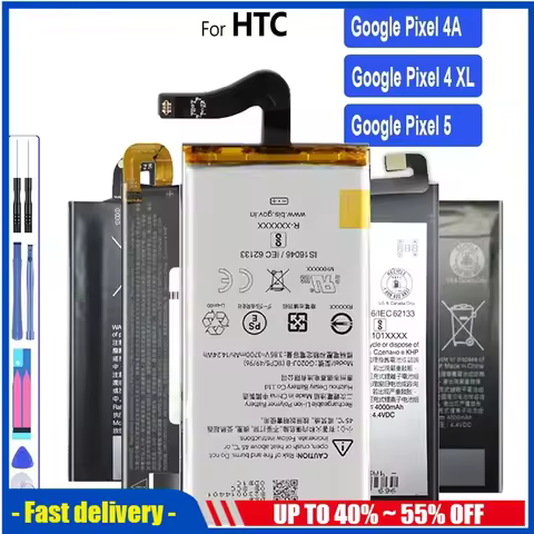 G025J-B G020J-B GTB1F Battery For HTC Google Pixel 4 5 4A XL Pixel4 Pixel5 XL Replacement Phone Batt