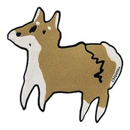 DOG RUG Vol.1 #5 Shiba Inu Red 寵物造型地毯 赤柴犬