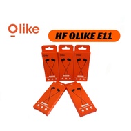 Olike Wired Earphone E11 Headset Handsfree Cable Length 120 cm One Button Control