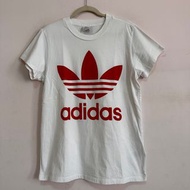 二手Adidas Originals女短T恤CY2275 尺寸XS寬鬆版型OverSizeT