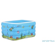 Kolam Bayi Kanak-Kanak INTIME Kolam Kecil Bayi Kanak-Kanak Intime 4 RING Baby Pool Intime Kids Swimm