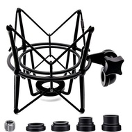 Microphone Shock Mount Universal Mic Holder Spider Recording Mic Shockmount Stand Compatible with Ma