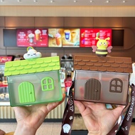 Cute Straw Cup Plastic Cup 400ml
