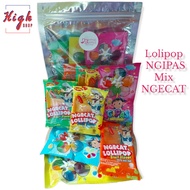 Lolipop Ngipas Mix Lolipop Ngecat Aneka Rasa Buah Kualitas Premium
