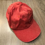 CHAMPION 紅色 丹寧 老帽