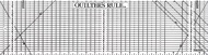 Quilters Rule 6 1/2in x 24in Ruler with Grids
