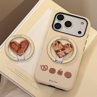 [Cartoon Magnetic Bracket Phone Case] Suitable for iphone 17 16 15 14 13 12 1 1 pro max iphone Prote