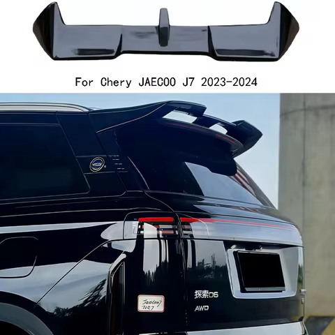 For Chery JAECOO J7 2023-2024 Trunk Tail Wing MC Sports Spoiler Rear Roof Spoiler Wing Car Exterior 
