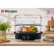 MORGAN FOOD STEAMER (28L) MFS-29NUTRISTEAM(BK) FOOD STEAMER MURAH