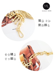 Milai applies lv Daphne bucket bag shoulder strap extension chain slung croissant underarm bag extension chain bag accessories.