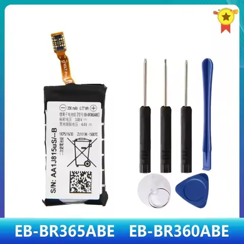 Replacement Battery EB-BR365ABE EB-BR360ABE For Samsung Gear Fit 2 Pro SM-R365 Gear Fit 2 SM-R360 SC