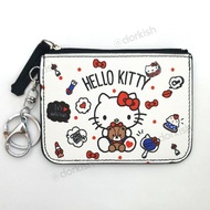 Sanrio Hello Kitty Cat Ezlink Card Pass Holder Coin Purse Key Ring