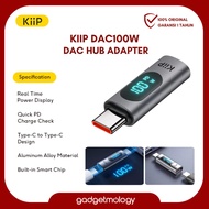 KiiP DAC HUB USB-C Type C Adapter Digital Display Fast Charging 100W - DAC100W
