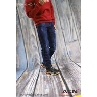 [Special Offer] Ready Stock ACNTOYS 1/6 Trendy Soldier Doll Ripped Distressed Jeans ACN001P Model To