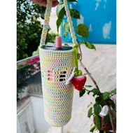 Wool bag for 710ml thermos bottle/cup