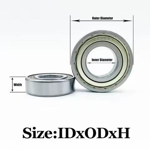 High Speed Bearing ZZ 6200 6201 6202 6203 6204 6205 6206 6207 Mountain Bike Precision Deep Groove Ba