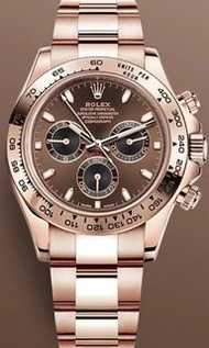 『已保留』👏👏勞力士 116505  Daytona 巧克力面 迪通拿 ROLEX 玫瑰金 新式保卡