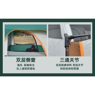096 Series Outdoor Tent Two Room One Hall Folding Portable Sunscreen Waterproof 3-12 People Camping 